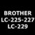 BROTHER LC 225-227-229 XL PRINT HEAD CLEANING