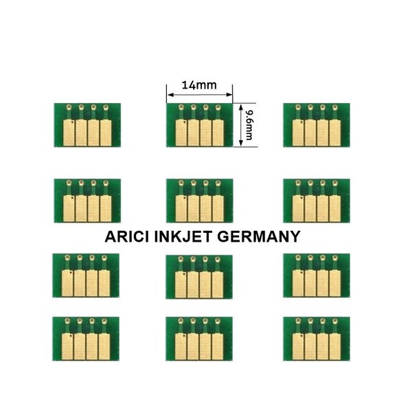 Auto reset chips set für hp 70 - hp z3100, mbk, gy, phk, m, c, y, lc, lm, b, g, gy, gloss