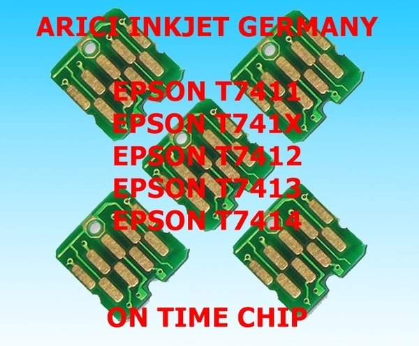 Epson T7411-T741x-T7412-T7413-T7414 Kompatible Einmal Chip