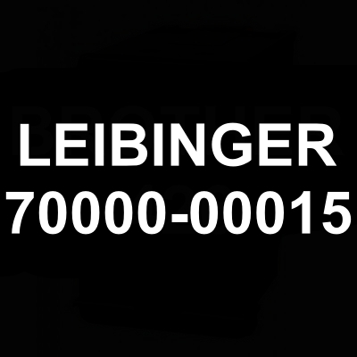Leibinger 70000-00015 compatible BLACK 1 Liter